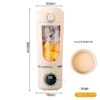 Portable USB-Charging Juicer & Ice Crusher Cup