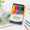 Colored Pencils Tin Set